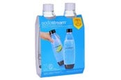 Sodavandsmaskine - Sodastream 1 litre Fuse bottles - White Two-pack - 7290113763548
