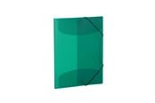 Mapper og Clipboards - HERMA Elasticated folder A3 PP translucent dark green - 19521