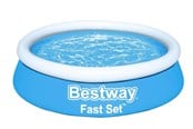 Pools og Badebassiner - Bestway Fast Set 6'x20"/ 1.83m x 51cm pool - 57392