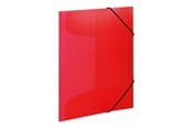 Mapper og Clipboards - HERMA 3-flap folder - for A3 - translucent red - 19516