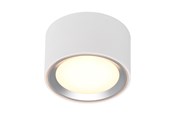 Lamper - Nordlux Fallon loftlampe 5,5W LED, 3-step Moodmaker, hvid/børstet stål - 47540132