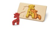 Babylegetøj - PLANTOYS Giraf puslespil - PT-4634