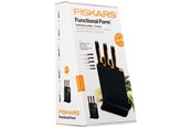 Køkkenredskaber - Fiskars Functional Form Plastic knife block 5 knives - 1057554