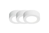 Lamper - Nordlux Kitchenio ind-/påbygningsspot 2W LED 3000/4000K, 3-kit, hvid - 2015460101