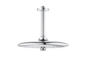 Brus og monteringstilbehør	 - Grohe Euphoria 260 hovedbruser til lofttilslutning 142 mm, 3 stråletyper, krom - 26461000