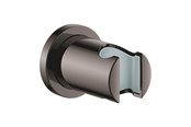Brus og monteringstilbehør	 - Grohe Rainshower håndbruserholder til væg, poleret hard graphite - 27074A00