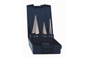 Bor & bits - EVENTUS Step drill bit set HSS 0/9 + 1 + 2 / 3 pcs. - 4026558153322