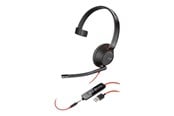 Hovedtelefoner/headset - Poly Blackwire C5210 USB-A - 207577-201
