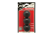 Sport & Fitness - Dunlop Progress Squashbold 3-Pak - DU700104IONE SIZE