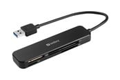 Hukommelseskort - adapter og kortlæser - Sandberg USB 3.0 Pocket Card Reader - 134-32