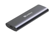 Harddisk - tilbehør - Sandberg USB 3.2 Enclosure for M.2+NVMe SSD - 136-39