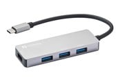 USB hub - Sandberg 4-Port USB-C Hub USB hub - 4 ports - Grå - 336-32