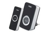 El-apparater - Foss Europe TREND Dørklokke DESIGN plug in, sort - 102005
