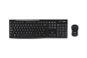 Tastatur - Logitech MK270 Wireless Combo - keyboard and mouse set - US International / Dutch (Qwerty) - Tastatur & Mus sæt - Universal - Sort - 920-004509