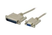 Kabler - diverse - Deltaco Modem Cable DB9 female-DB25 male 3m - DEL-34