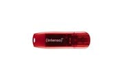 USB Stick - Intenso Rainbow Line USB Drive - Rød - 128GB - USB Stick - 3502491
