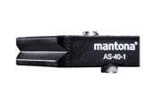 Stativ tilbehør - mantona AS-40-1 Quick Release Plate - 21460