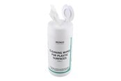 Systemtilbehør (kølepasta mv.) - Deltaco Wet Wipes For Plastic Surfaces 100pcs - CK1022