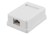 Netværkstilbehør - Deltaco CAT6A Shielding Wall Socket - VR-220