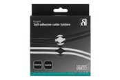 Netværkstilbehør - Deltaco Cable Holder Self Adhesive 6-pack - CC-929