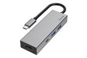 Dockingstation - Hama Multiport Adapter - docking station - USB-C 3.2 Gen 1 - HDMI - 00200107