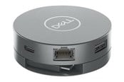 Dockingstation - Dell 6-in-1 Multiport Adapter - USB-C - 90W - 1GBE - DELLDA305Z