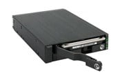 Harddisk - tilbehør - FANTEC MR-25DUAL - storage mobile rack - SATA 6Gb/s / SAS 6Gb/s - 2512
