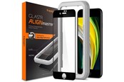 Mobil - Beskyttelsesglas - Spigen AlignMaster FC - black - iPhone SE (2022/2020)/8/7 - AGL01294