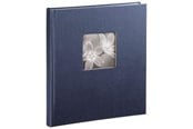 Fotoalbum & -arkivering - Hama "Fine Art" Bookbound Album 29 x 32 cm 50 White Pages blue - 2118