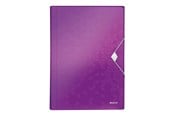 Mapper og Clipboards - Leitz Projektmappe  WOW PP Lilla - 45890062