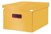 Arkivering & Opbevaring - Leitz  Click & Store Cosy medium opbevaringsboks Varm gul - 53480019