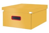 Arkivering & Opbevaring - Leitz  Click & Store Cosy stor opbevaringsboks Varm gul - 53490019