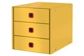 Arkivering & Opbevaring - Leitz  Click & Store Cosy skuffekabinet (3 skuffer) Varm gul - 53680019