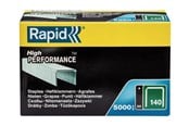 Hulapparater & Hæftemaskiner - Rapid - staples - No. 140 - 8 mm - pack of 5000 - 11908111