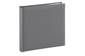 Fotoalbum & -arkivering - Hama "Fine Art" Jumbo Album 30x30 cm 80 White Pages grey - 2782
