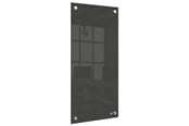 Konference & Præsentation - Nobo lille glas whiteboard panel 300x600mm Sort - 1915609