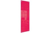 Konference & Præsentation - Nobo lille glas whiteboard panel 300x900mm Rød - 1915606