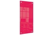 Konference & Præsentation - Nobo lille glas whiteboard panel 300x600mm Rød - 1915605