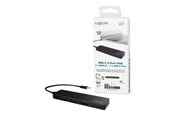 USB hub - LogiLink Ultra-slim USB 3.2 Gen 1x1 USB-C 4-port hub USB hub - 4 ports - Sort - UA0311