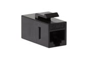Netværkstilbehør - LogiLink NK4012 Cat.6 Keystone Inline Coupler UTP 14.5 mm width black (1-Pack) - NK4012