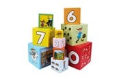 Babylegetøj - Barbo Toys Pippi Langstrømpe - Stacking cubes - 8600