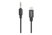 Skærmkabel - BOYA BY-K1 - Lightning to headphone jack adapter - 20 cm - BY-K1