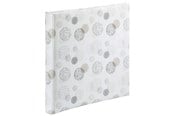 Fotoalbum & -arkivering - Hama "Graphic" Jumbo Album 30x30 cm 80 White Pages Dots - 7242