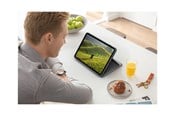 Tastatur - Logitech Folio Touch - Tastatur & Folio sæt - Fransk - Grå - 920-009958
