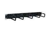 Rack skabe - Tripp Lite Rack Enclosure Cabinet Horizontal Cable Ring Flexible 1URM - rack cable management kit - 1U - SRCABLERING1U