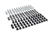 Rack skabe - Tripp Lite Rack Enclosure Square Hole Hardware 12-24 Screws & Washers 50PC - rack mounting kit - SRCAGENUTS1224