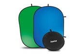 Foto & Videotilbehør - Hama "2in1" Folding Background Green/Blue 150 x 200 cm - 21570
