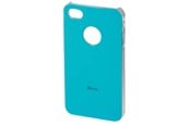Mobil - Covers & Cases - Hama "Shiny" Mobile Phone Cover for Apple iPhone 4/4S light turquoise - 115363
