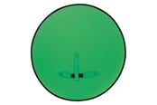 Streamingudstyr - Hama "Chairy" Folding Background for Attachment to Chair Backs green Ø 130 cm - 21572