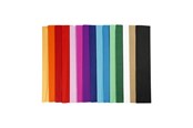 Kreativitet & Hobbyartikler - Creativ Company Crepe paper - Basic colors 15st. - 209020